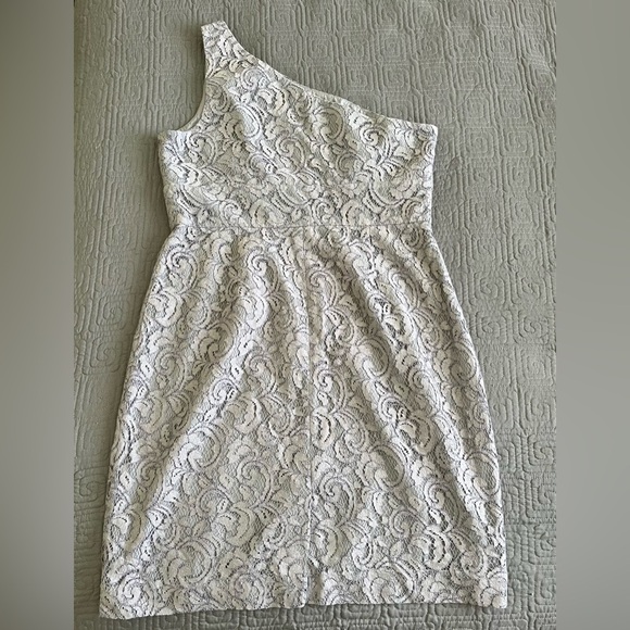 J. Crew One-Shoulder Alexa Dress - Plus Size - Picture 2 of 4